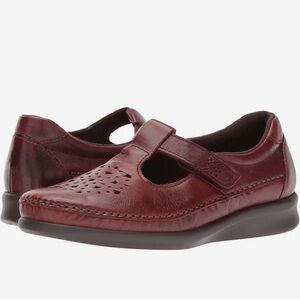 SAS Willow leather slip on loafers